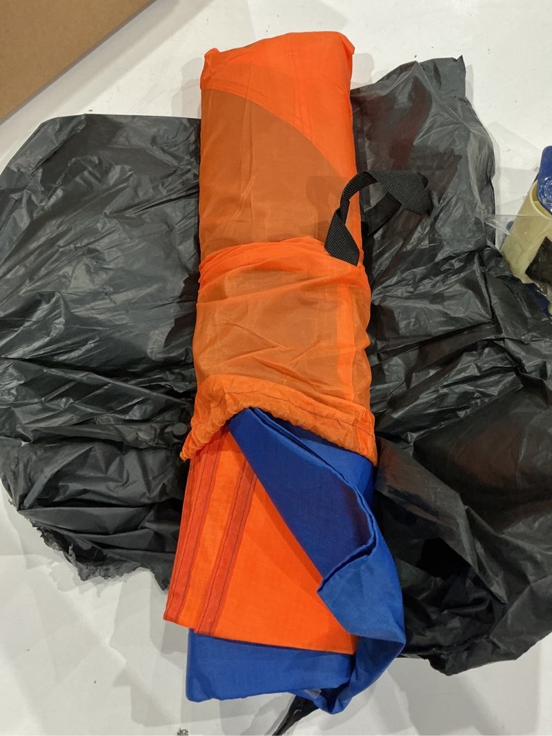 Condition photo showing Good Condition for boat canopy, sailboat sun shelter awning cover fishing camping tent sun shade top for outdoor inflatable boat raft kayak boat(68351 awning (4 people))