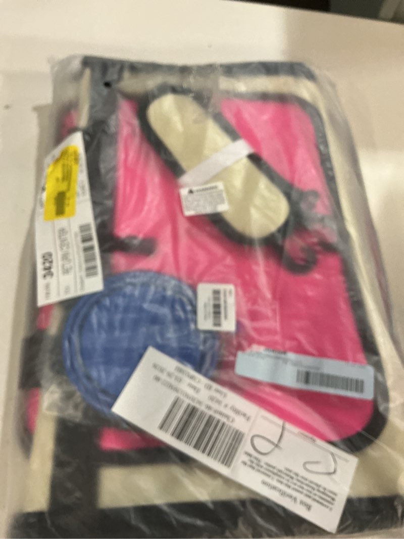 Condition photo showing Good Condition for cshidworld collapsible cat carrier for large cats and small dogs up to 25lbs  tsa airline approved soft-sided travel dog carrier with a food/water bow (color may vary ours is pink)