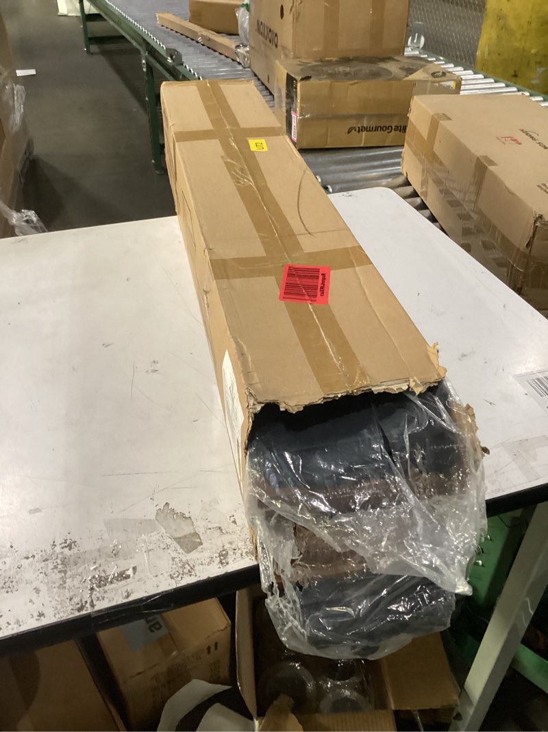 Condition photo showing Good Condition for (items fine box broke )2 pack bamboo under bed storage with wheels, 39”x20”x7.8” lager under bed storage containers (brown)
