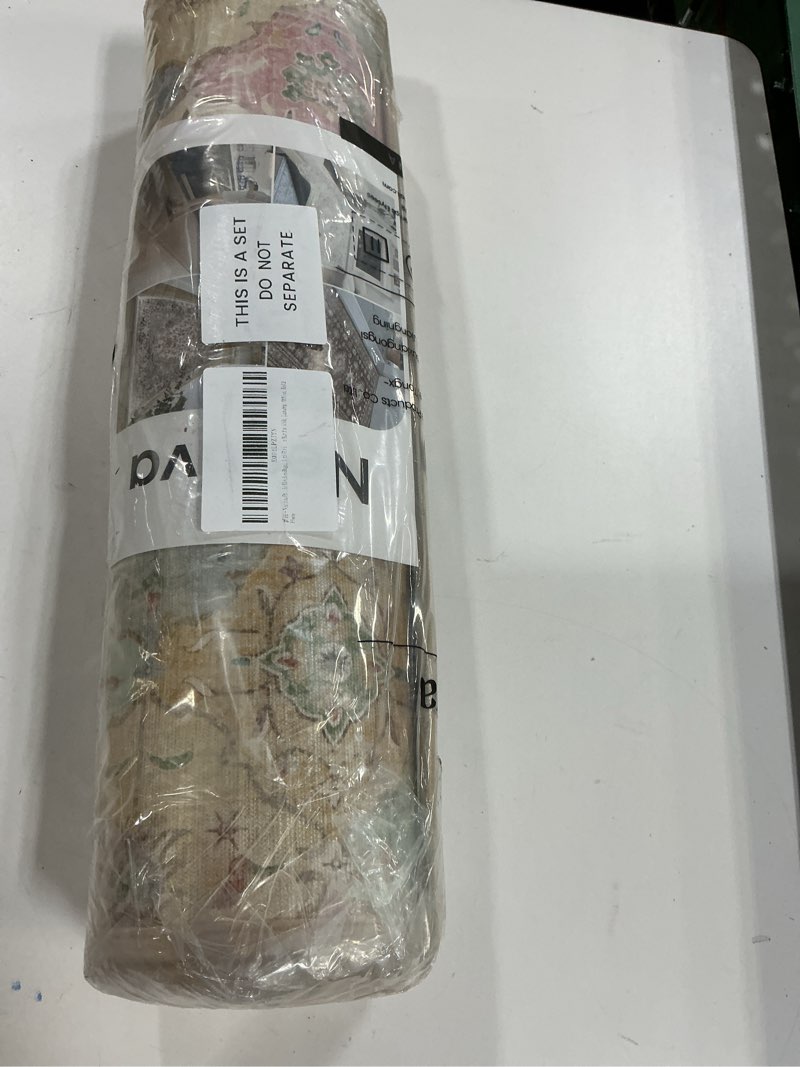 Condition photo showing New/Like New for Boho 2PCS Kitchen Rug Set, 18"x28"+18"x71" Anti Fatigue Kitchen Mats for Floor, Non Skid, Absorbent, Washable Kitchen Runner Rug for Standing Mat for Sink, Laundry, Hallway 18"x28"+18"x71" Red