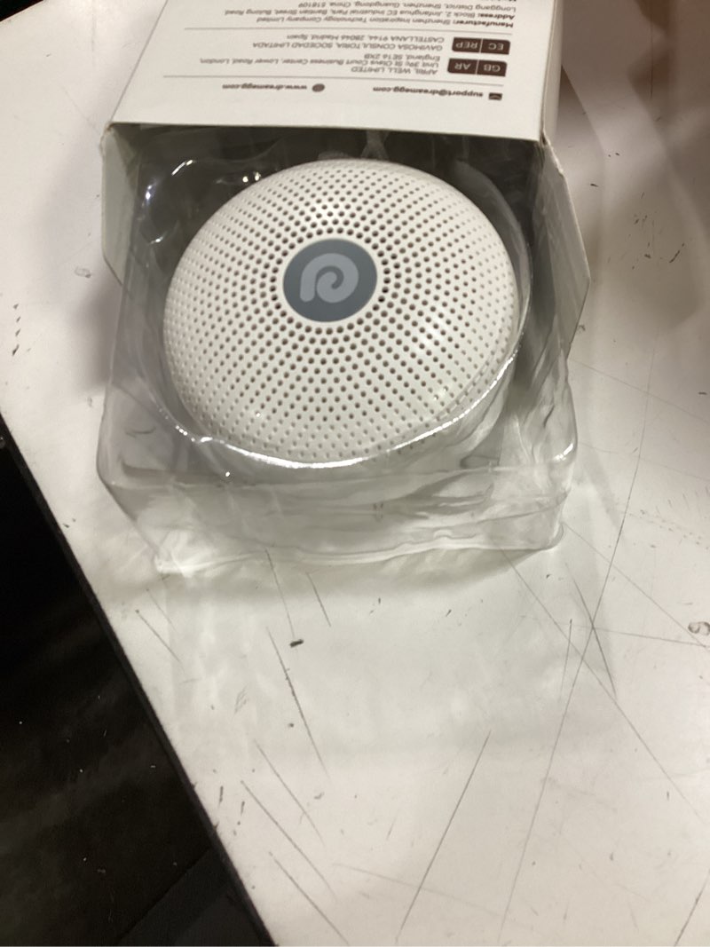 Condition photo showing Good Condition for dreamegg portable noise machine for baby adult, features powerful battery, 21 soothing sound, noise canceling for office & sleeping, sound therapy for home, travel, registry gift, classic white
