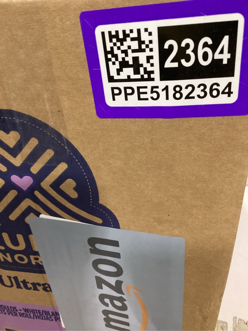Condition photo showing Good Condition for quilted northern ultra plush toilet paper, 32 mega rolls = 128 regular rolls, 3x thicker*, 3 ply soft toilet tissue