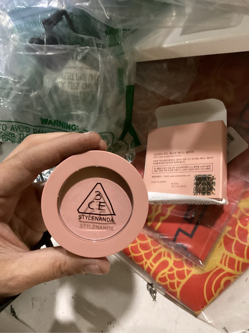 Condition photo showing Good Condition for 3ce new mood recipe face blush style nanda 3 concept eyes (season 2) (mono pink)