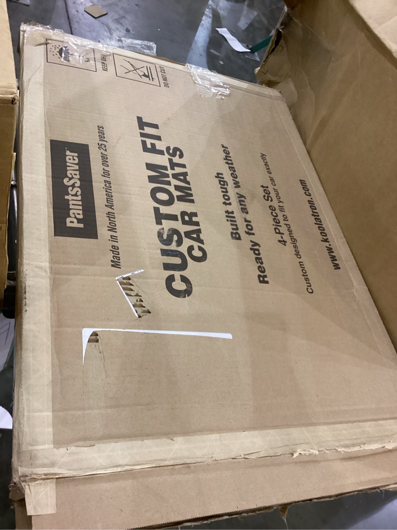 Condition photo showing As Is for Car mats