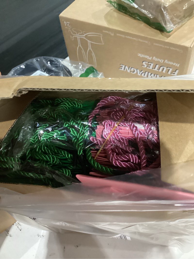 Condition photo showing As Is for Similar Zhanmai Pink and Green Mini Gift Bags with Handles Bulk 80 Pcs 4.3x2.5x5 Inches Small Thank You Paper Goodie Bags Bulk Valentines Day Birthday Wedding Holiday Party Favors