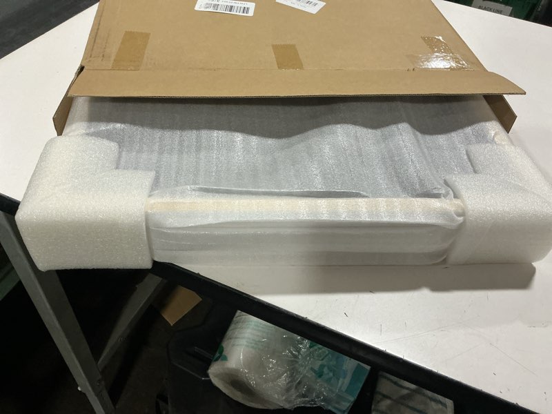 Condition photo showing Good Condition for 16x16 Picture Frame 3 Pack White Solid Wood for Mat 12x12 Wall Mounting Square Poster Frames 3 16x16 Inch