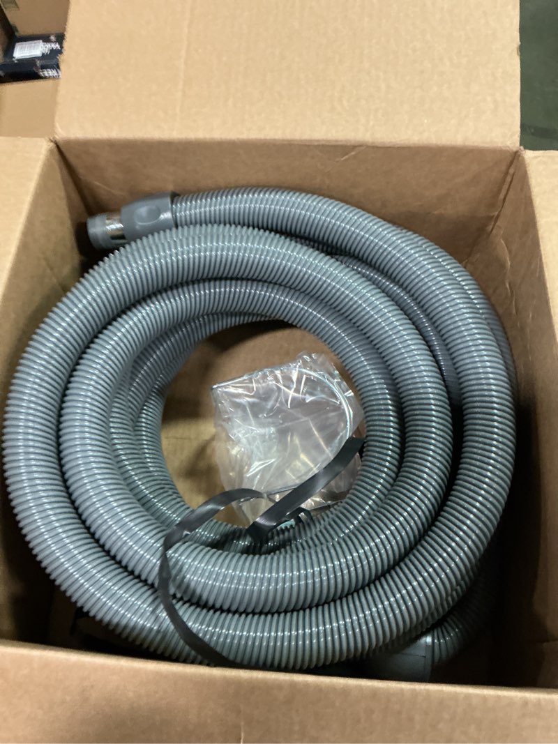 Condition photo showing New/Like New for Broan Nutone by Drainvac 30FT Crushproof Central Vacuum Hose with Swivel Handle, On/Off Switch and K