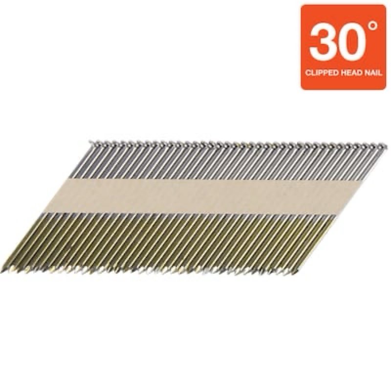 metabo hpt 3-in x 0.131-in 30 -degree 10d bright smooth shank collated framing nails