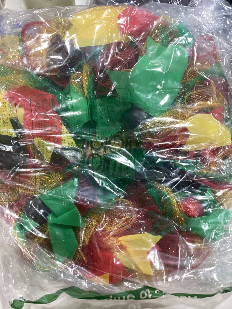 Hoteam Black History Month Wreath for Front Door Black History Month Door Wreaths Four Colors Decora