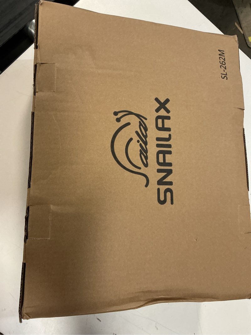 Condition photo showing New/Like New for snailax back massager with heat, memory foam chair massage pad, 5 massage modes & 2 heat settings, seat massager for office chair,home use, gifts for fathers day dad new black