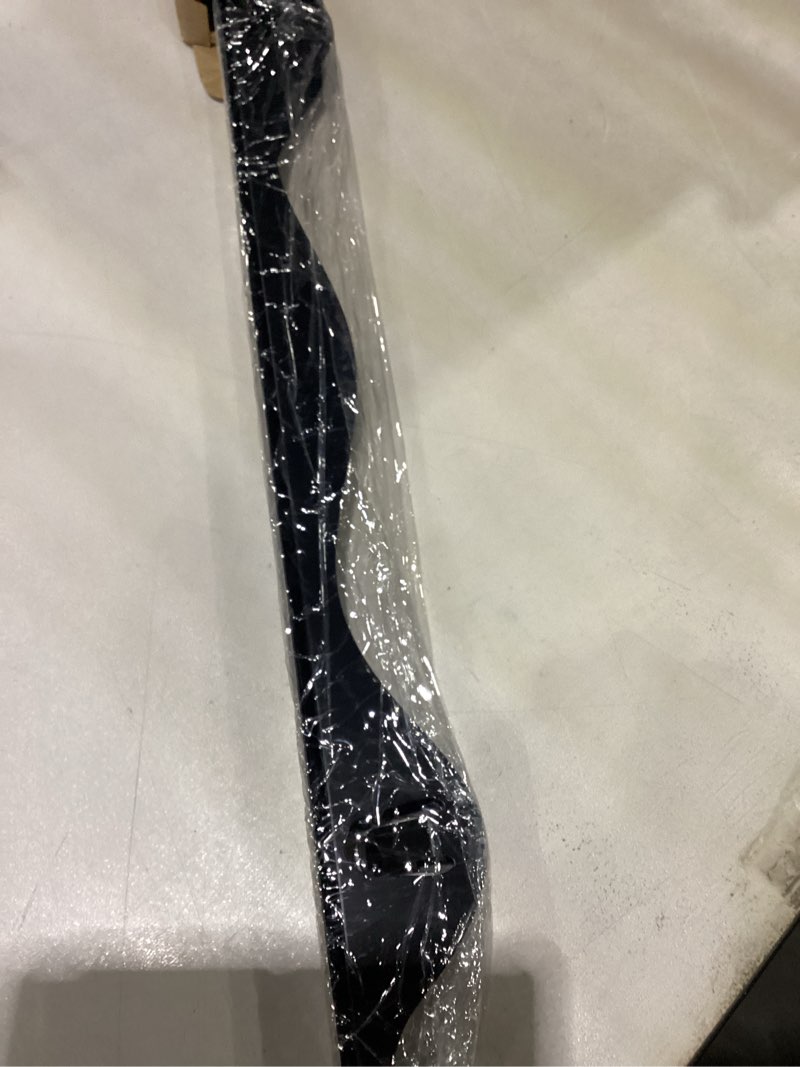 Condition photo showing As Is for stainless steel stove gap covers, 2 pcs kitchen stove counter gap filler, stove guard counter gap cover length 25.4" heat resistant & easy to clean - black black 25.4"