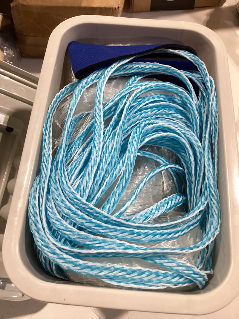 Condition photo showing New/Like New for cast net for bait trap fish,1/2 inch mesh size