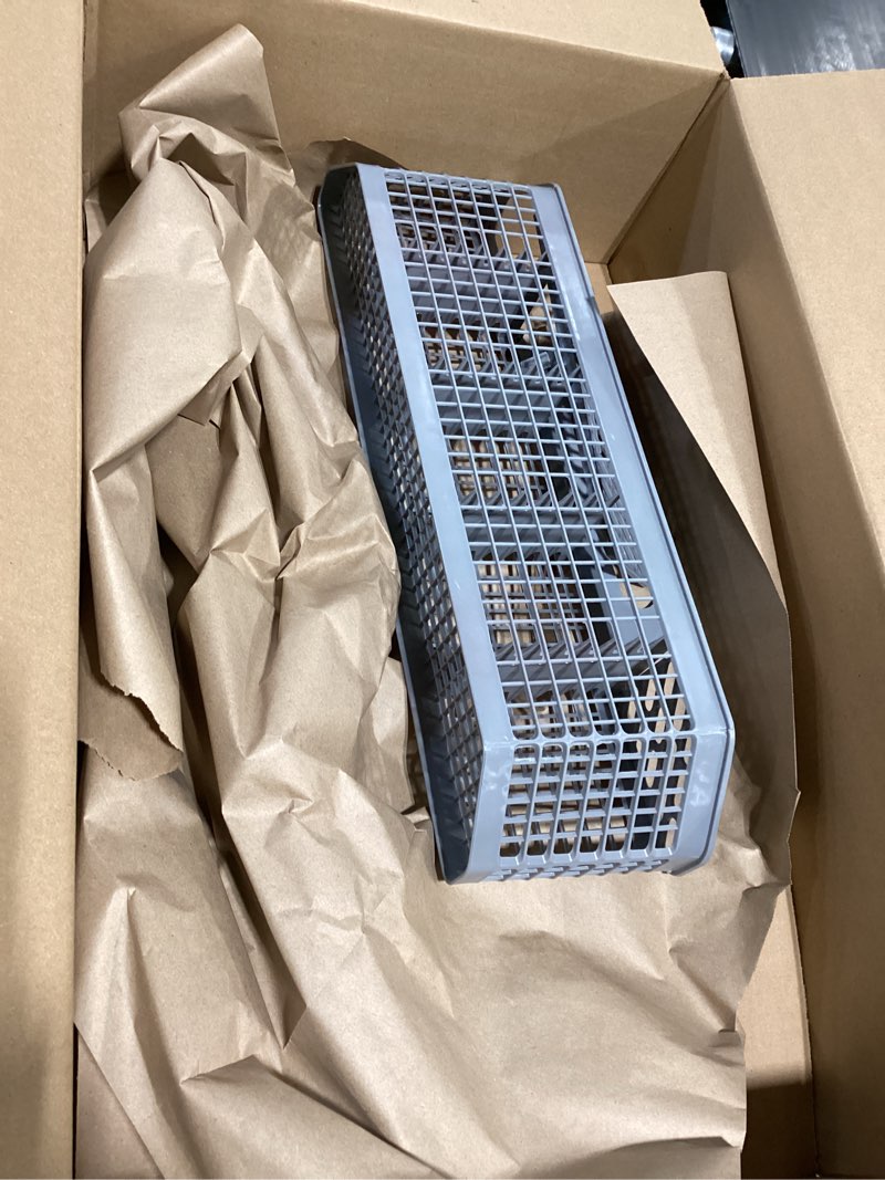 Condition photo showing Good Condition for universal dishwasher cutlery basket replacement wd28x10128 dishwasher utensil silverware basket, compatible with part no. ah959351, ea959351, ps959351, wd28x10127, wd28x10132