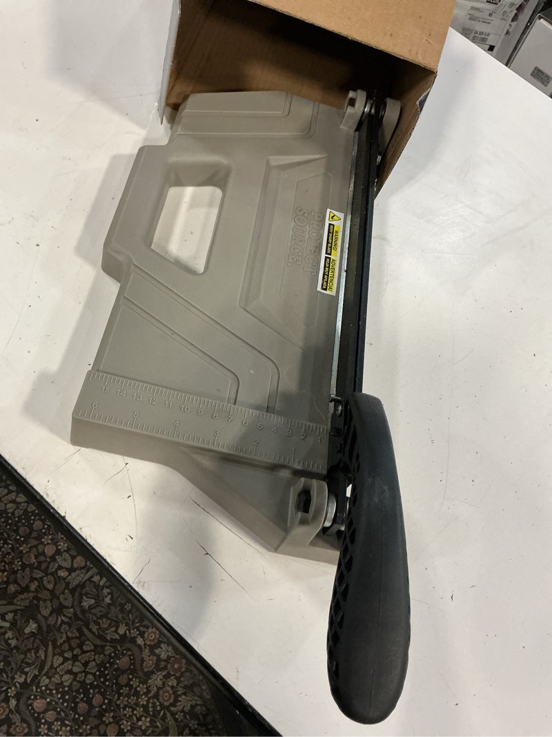 Condition photo showing As Is for project source 12-in floor cutter