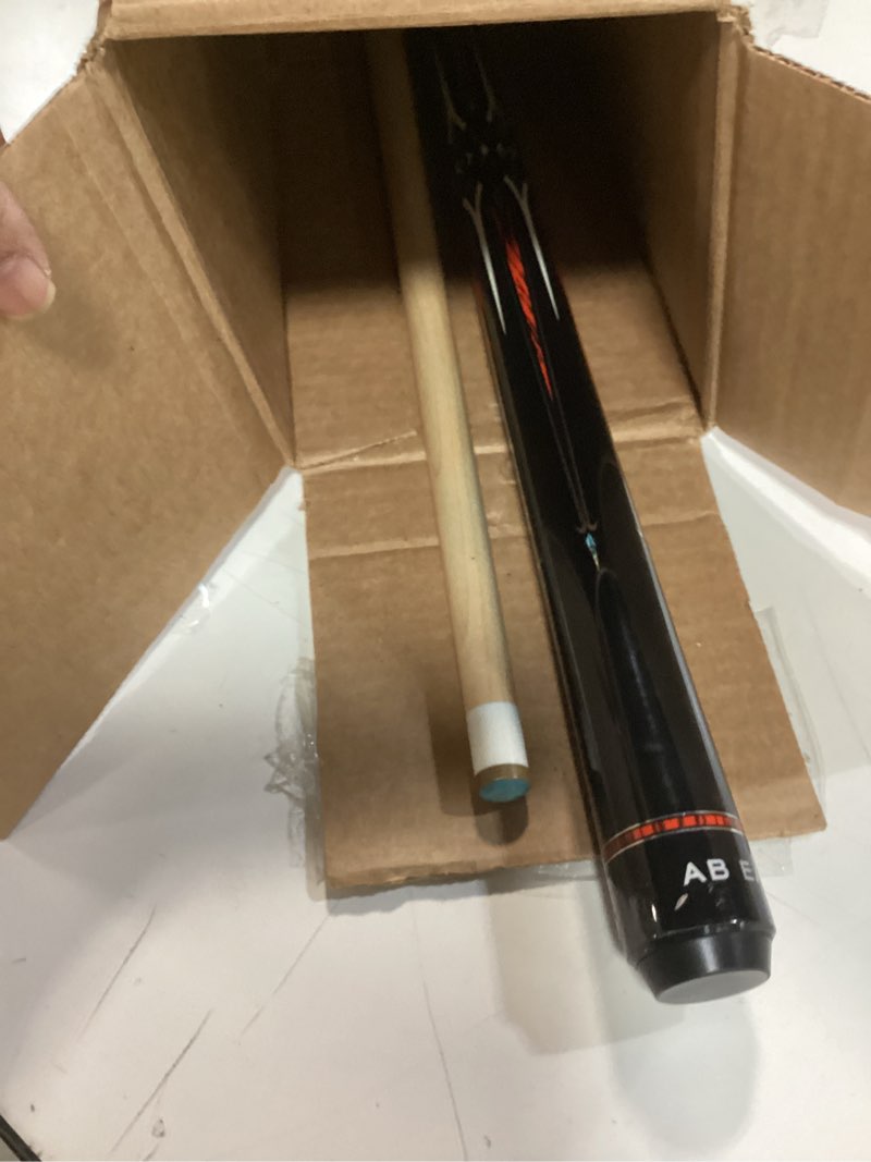 Condition photo showing As Is for 36 Inch/ 42 Inch/ 48 Inch Short Pool Cue Stick for Kids, Canadian Maple Billiard Cues for Tight Spaces, 2024 Grey 42"