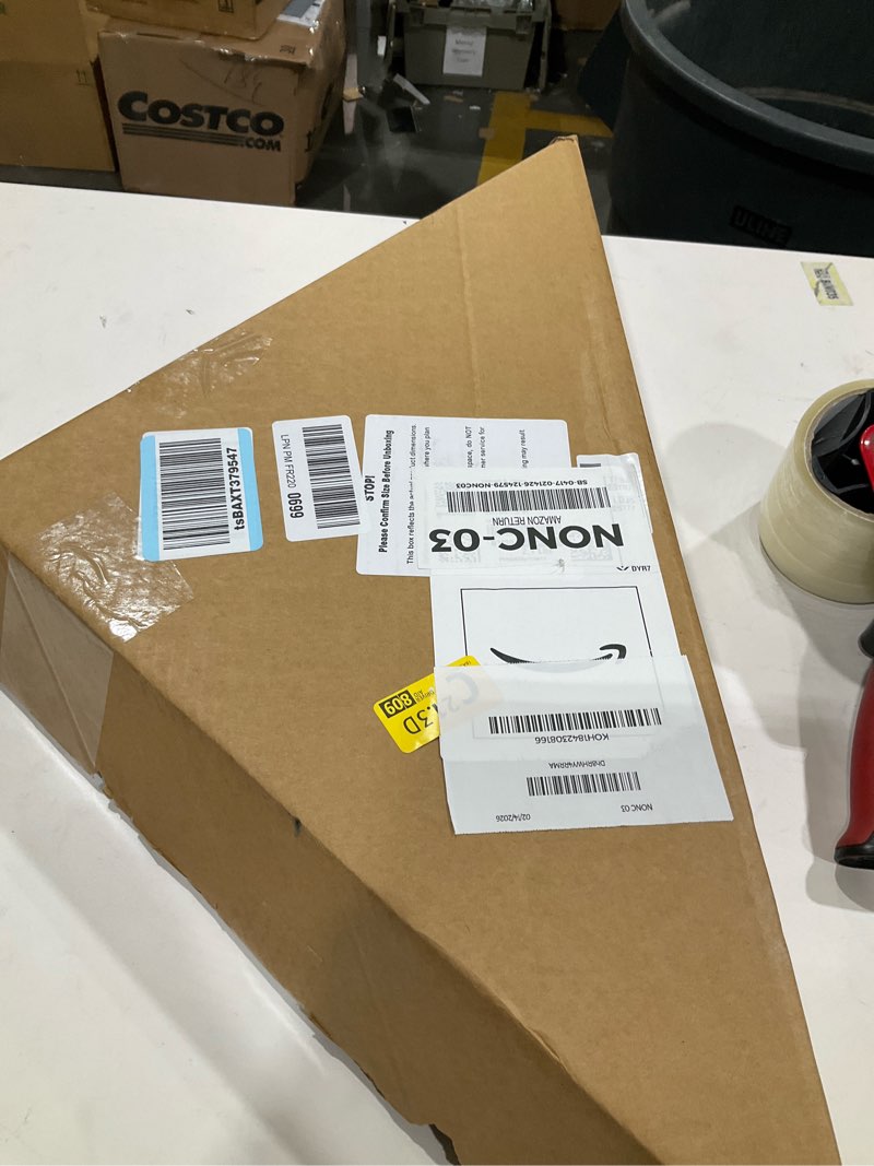 Condition photo showing Good Condition for Floating Corner Shower Bench Kit-Customizable Appearance Corner Bench Seatin (17"x17"x24") 17"×17"×24"