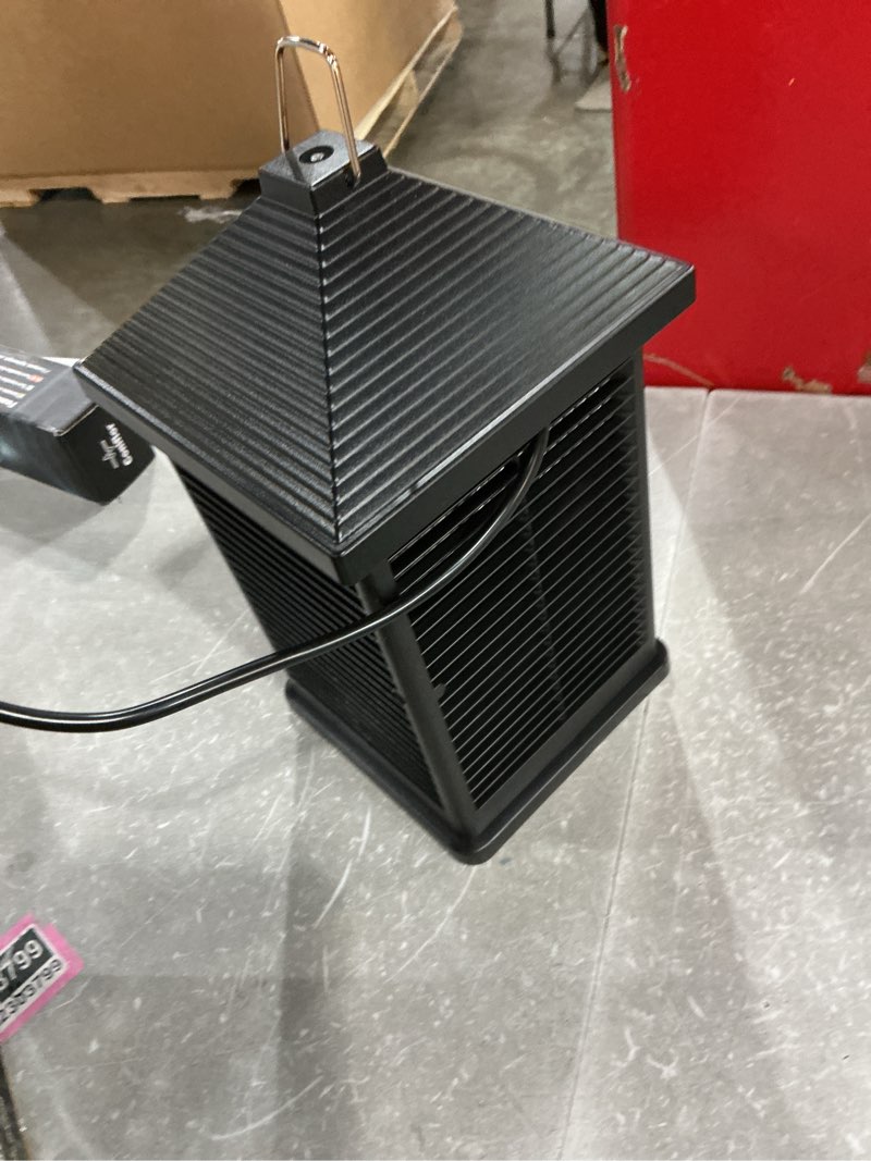 Condition photo showing As Is for bug zapper indoor & outdoor with auto smart light sensor, 4000v electric mosquito zapper, insect fly trapper, covers 2100sqft, ipx4 waterproof mosquito lamp for patio, garage, backyard, porch