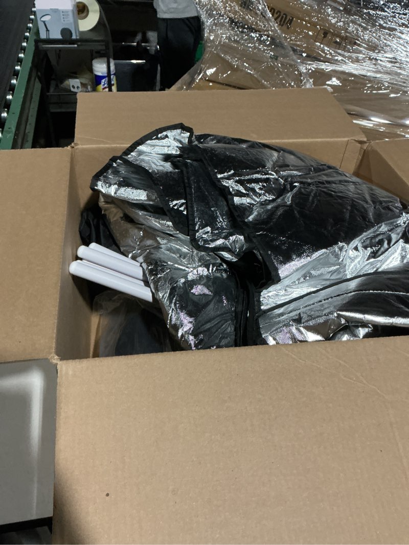 Condition photo showing As Is for Ice Bath Tub for Athletes with Cover: 85 Gallons Cold Plunge Tub for Recovery, Multiple Layered Portable Ice Bath Plunge Pool by The Cold Pod 85 Gallon Solid Black