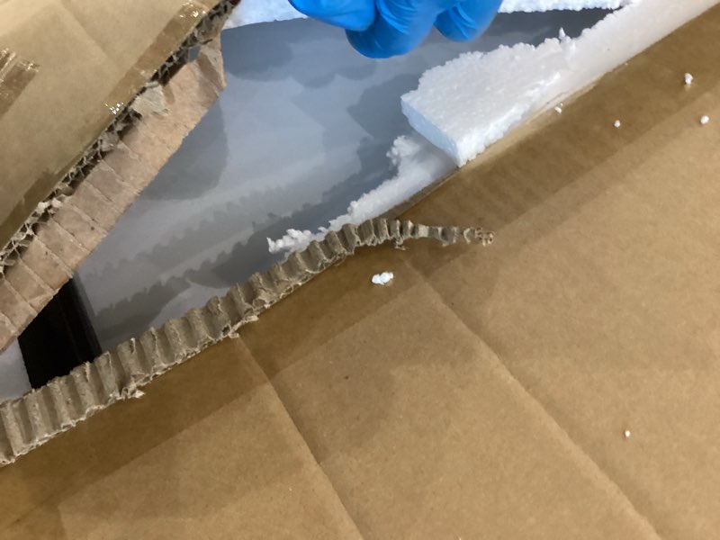 black full length mirror