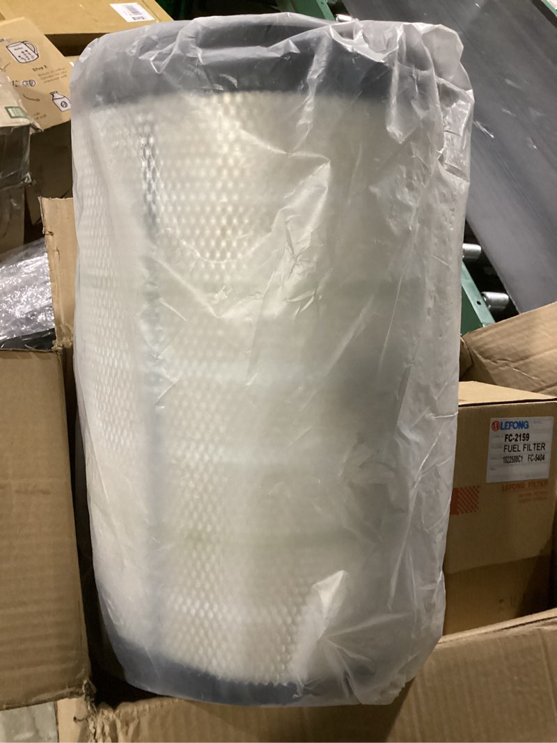 Condition photo showing New/Like New for 1045900 cylinder canister filter replaces tn1045900 compatible with tennant s20 s30 diesel electric gas lpg sweeper od 11.1'' & id 6.7"