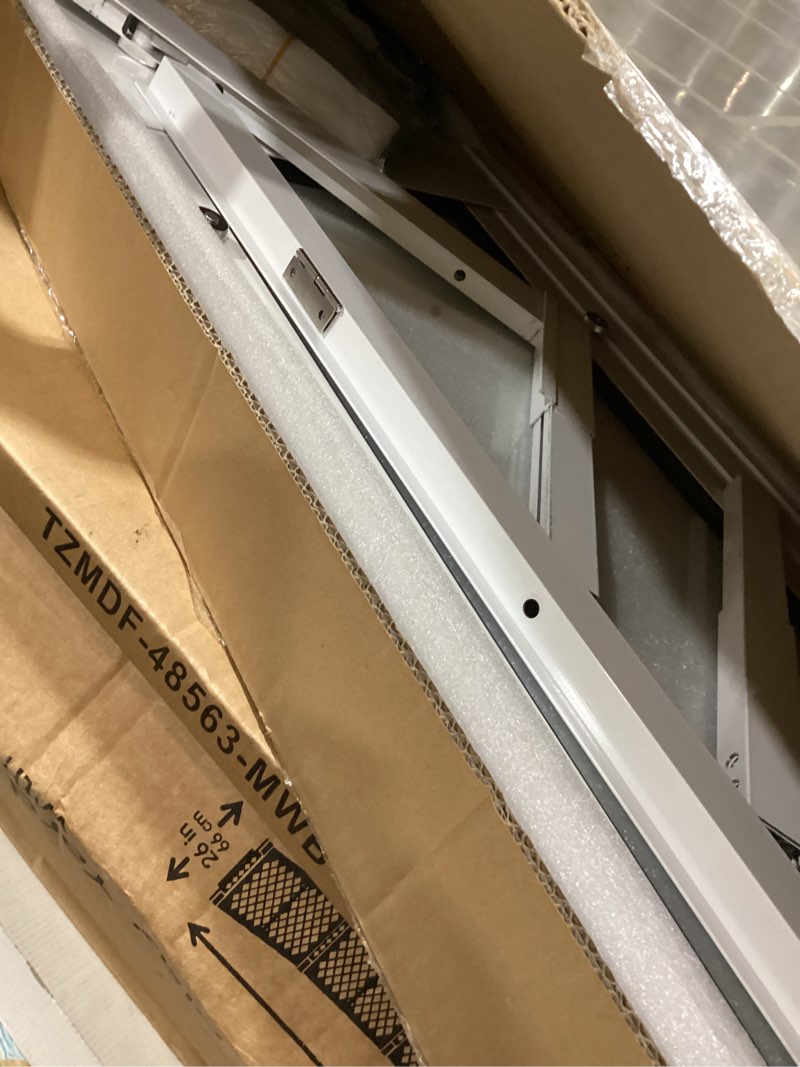 Condition photo showing Good Condition for dog door for sliding glass door with magnetic flat, installed on either left or right side?sliding door pet doggie door insert with lock, adjustable height no-cut required doggy door 81'' sliding door large 11''×16.3'' flap size