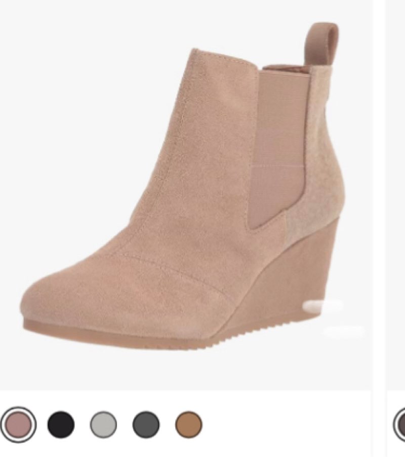 TOMS Women's Bailey Ankle Boot, Warm Taupe, 8