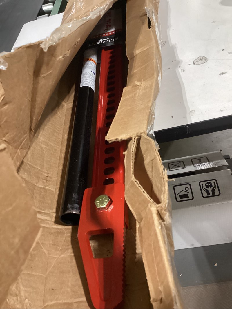 Condition photo showing As Is for hi-lift jack 42" all-cast jack hl-425 42 - inch