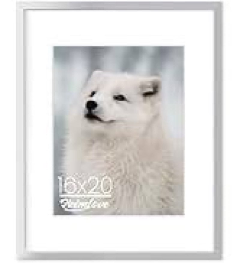 Heimlove 22x28 Silver Poster Frames, Large 22x28 Picture Frames for Wall, Versatile Wall Display Fra