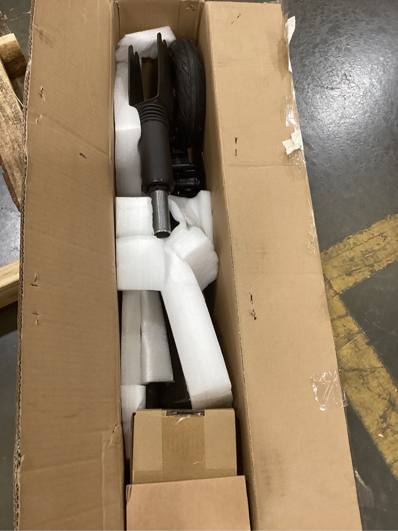 Condition photo showing Good Condition for electric scooter for big kids/teens - 250w motor, 15.5 mph top speed, rear foot brake, folding e-scooter for riders up to 220 lbs, ul-2272 certified black