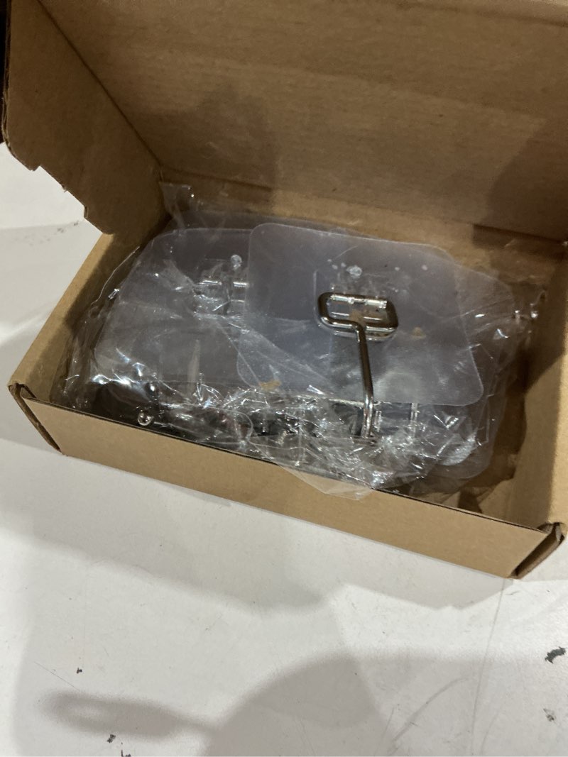 Condition photo showing Good Condition for zeslmg large adhesive hooks for hanging, 12 pack self sticky wall hooks heavy duty 15lb clear, removable shower hook no damage for towel key coat wreath picture outdoor bathroom kitchen, waterproof 12 separable large hook