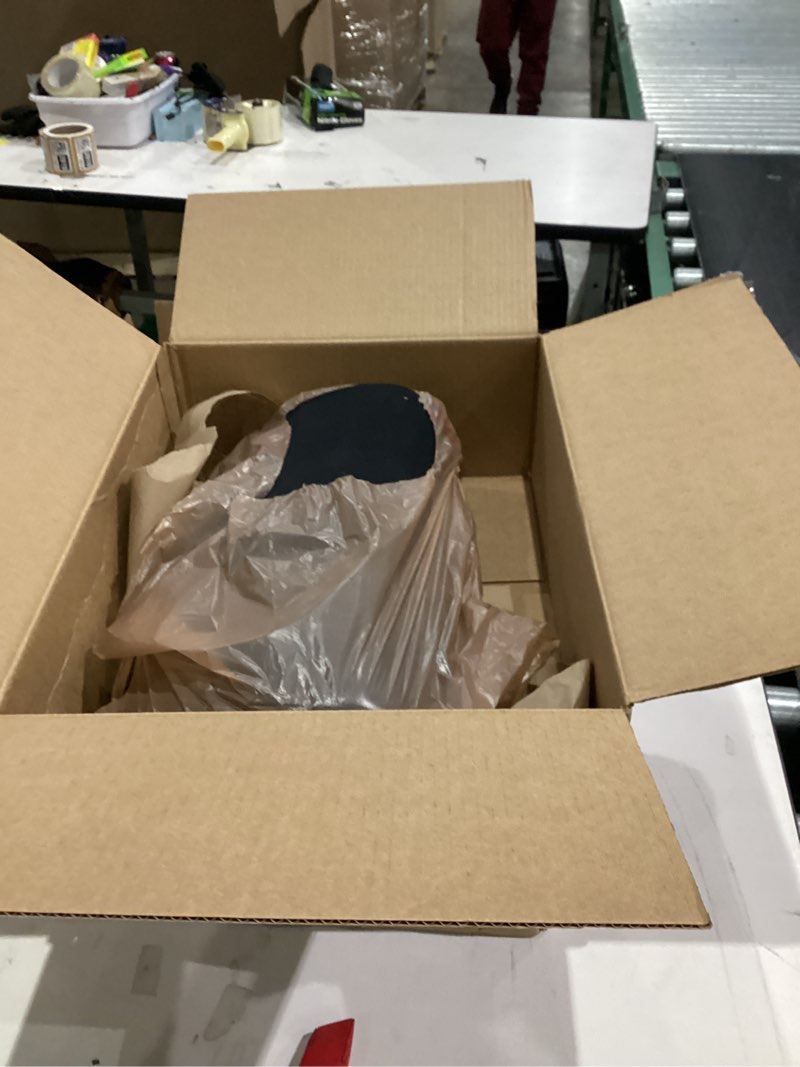 Condition photo showing As Is for C CUSHION LAB Ergonomic Foot Rest for Under Desk - Patented Massage Ridge Design Memory Foam Foot Stool Pillow for Work, Home, Gaming, Computer, Office Chair - Footrest for Back and Hip Pain Relief Black