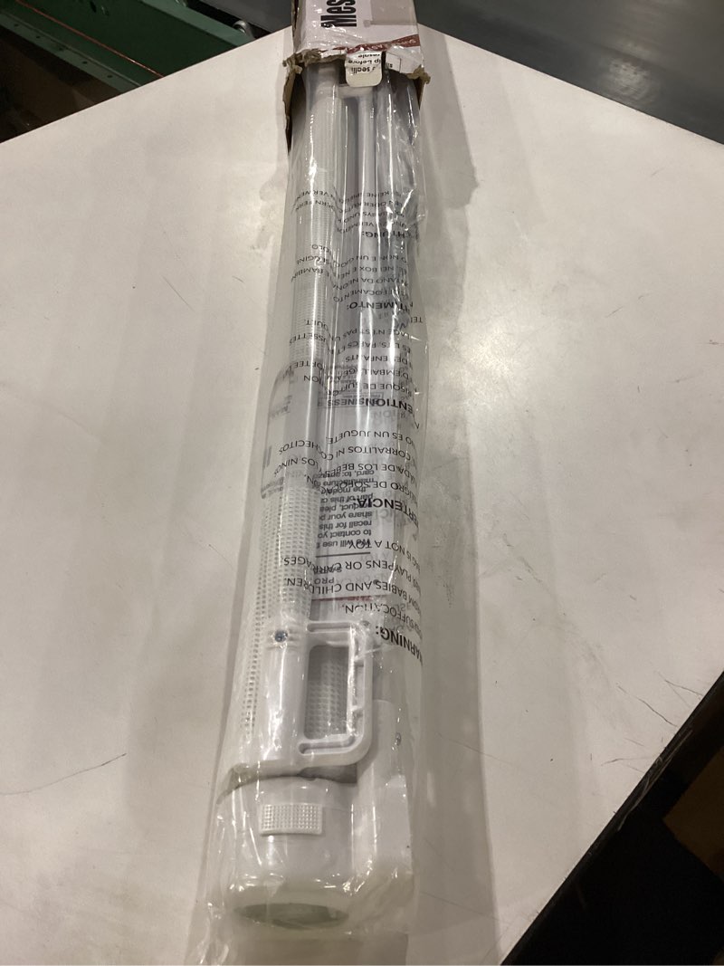 Condition photo showing New/Like New for Reinforced 90 Inch Wide Retractable Baby Gates for Doorways Extra Wide Outdoor Retractable Gate for Dogs Reinforced Bottom to Prevent Crawling Through Mesh Baby Gate Long Dog Gates Indoor Extra Long White 33" Tall x 90" Wide? With Reinforced Strip?