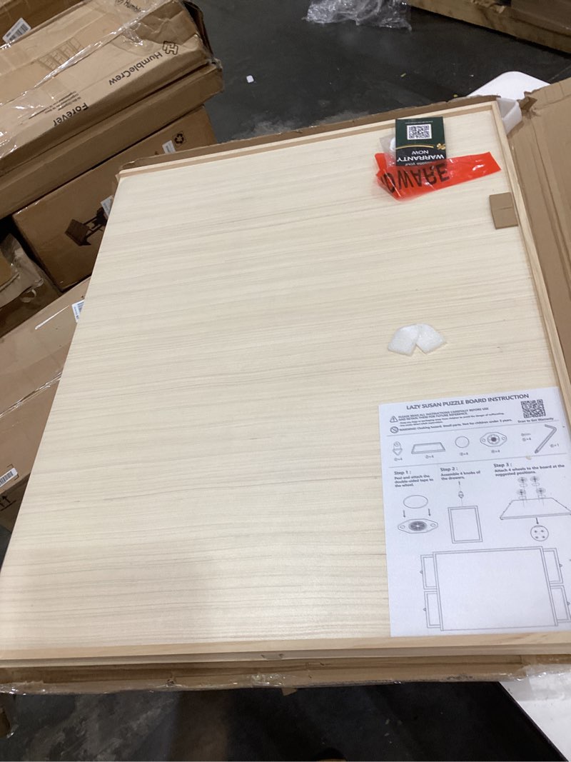 lazy susan puzzle board