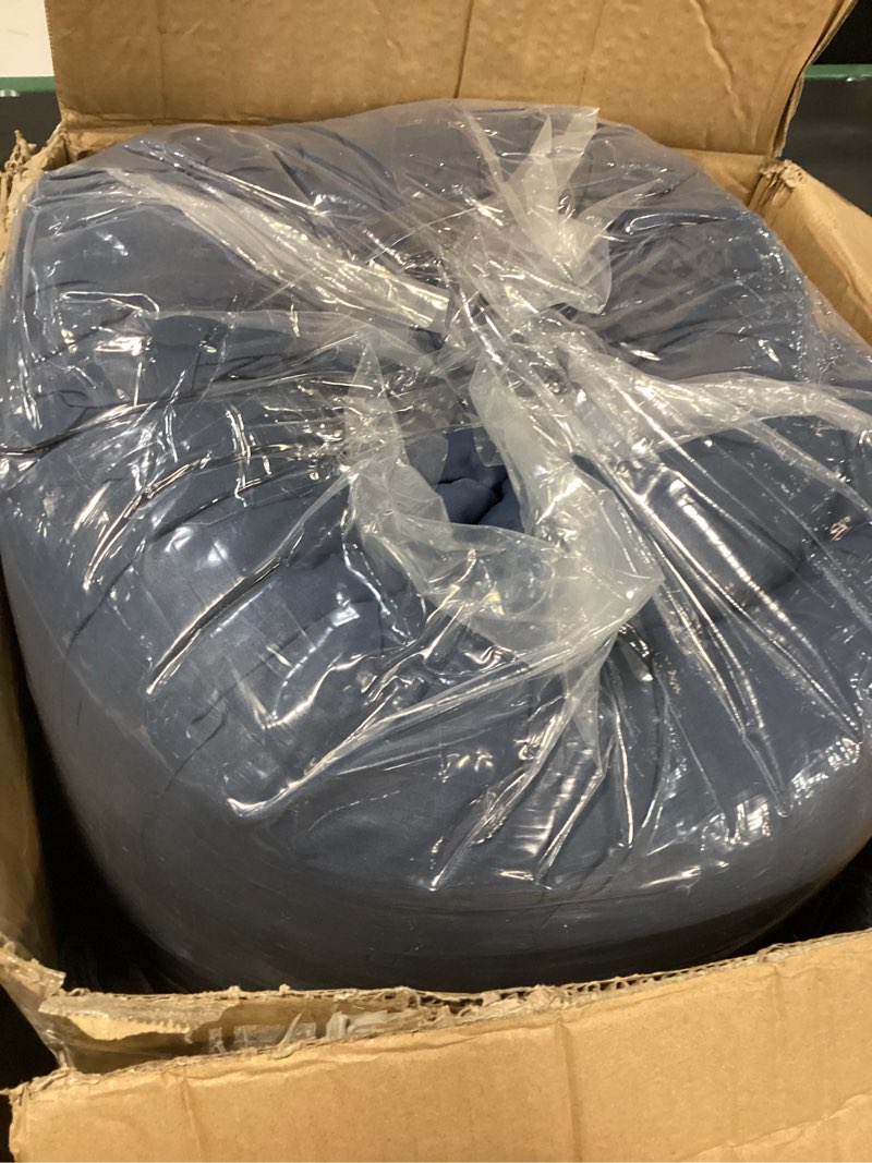 Condition photo showing New/Like New for Auemtyn Japanese Floor Mattress, 4" Japanese Futon Mattress, Foldable & Portable Shiki Futon (shikibuton), Roll Up Thicken Sleeping Tatami Mat Sleeping Pad for Camping (Navy Blue, 39 x 80) Navy Blue Twin(39"x80")