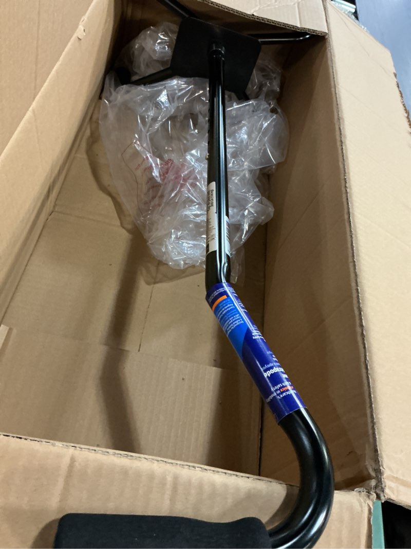 Condition photo showing Good Condition for medline aluminum quad cane with large base for balance, knee injuries, leg surgery recovery & mobility, portable, lightweight walking aid for seniors & adults