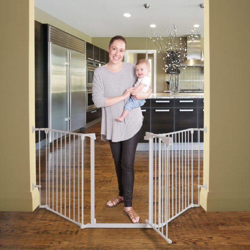 assorted indoor gates baby and pet (differents models,sizes & colors may vary package) 