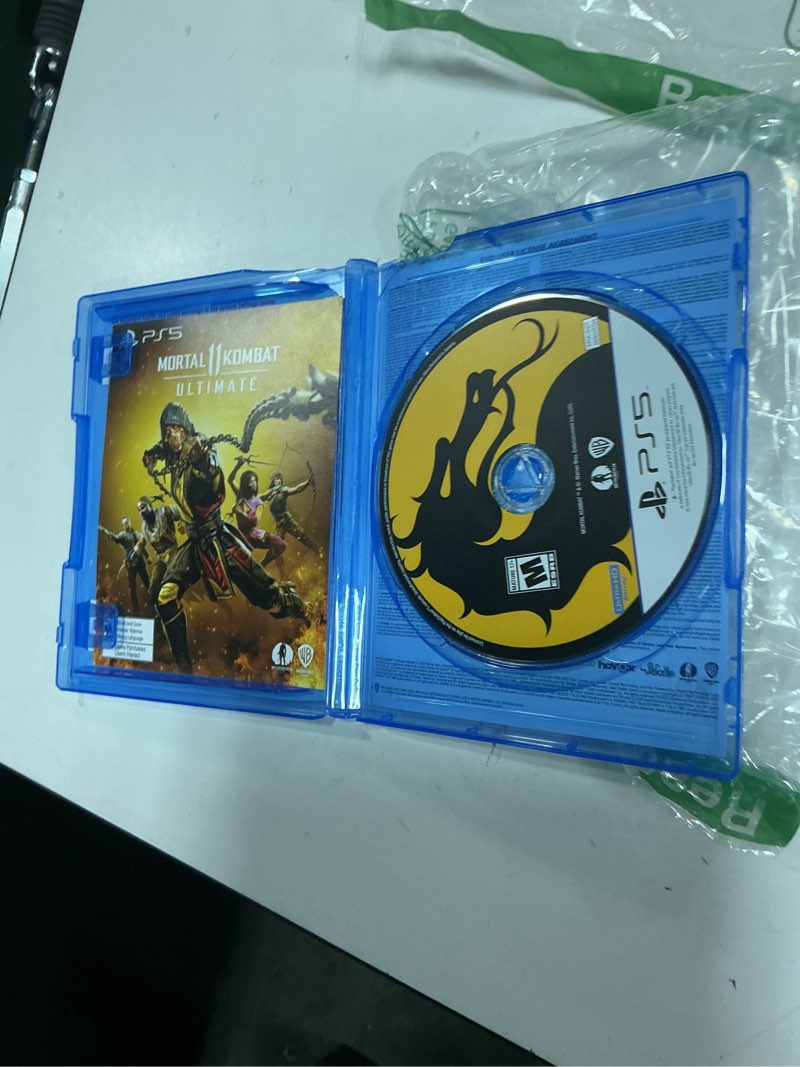 Condition photo showing As Is for mortal kombat 11 ultimate (ps5) playstation 5 standard edition