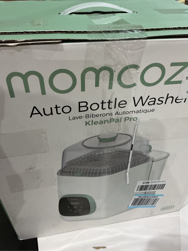 Condition photo showing New/Like New for momcozy kleanpal pro baby bottle washer, sterilizer & dryer - all-in-one cleaning machine for bottles, pump parts & baby essentials - time-saving & effortless care