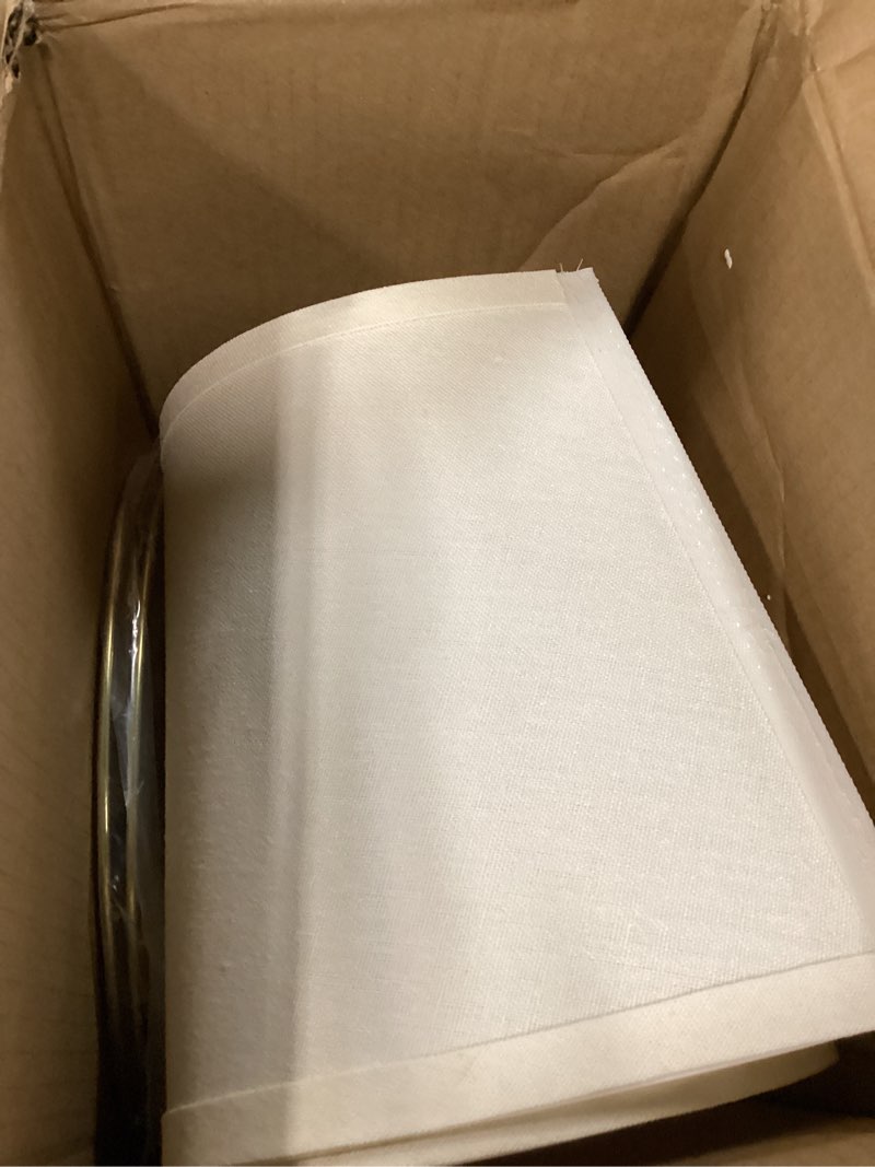 Condition photo showing New/Like New for oneach 19.5” warm gold table lamps set of 2, pull chain switch bedside table lamps, modern nightstand lamp with linen shade, small desk lamp for living room, bedroom, home office, nursery warm gold-2pack