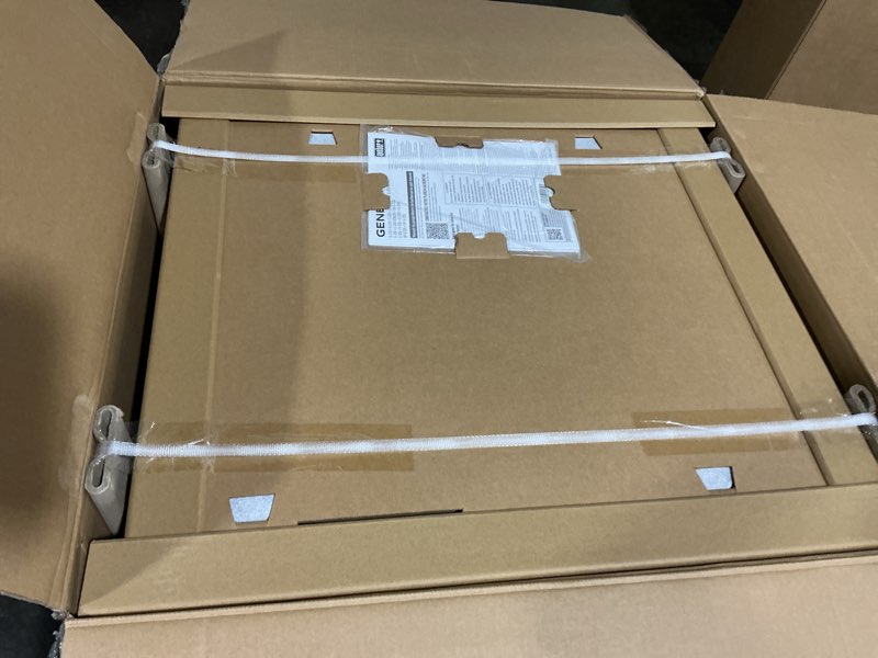 Condition photo showing New/Like New for weber genesis e-325 natural gas grill for outdoor cooking, 3 burners, black – porcelain-enameled, cast-iron grates, pureblu burners & sear zone