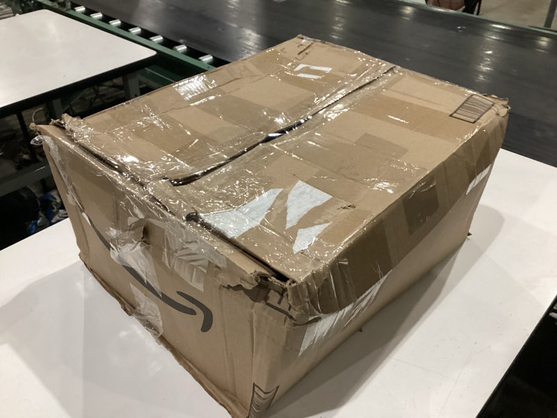 Condition photo showing As Is for large duffle bag (black)