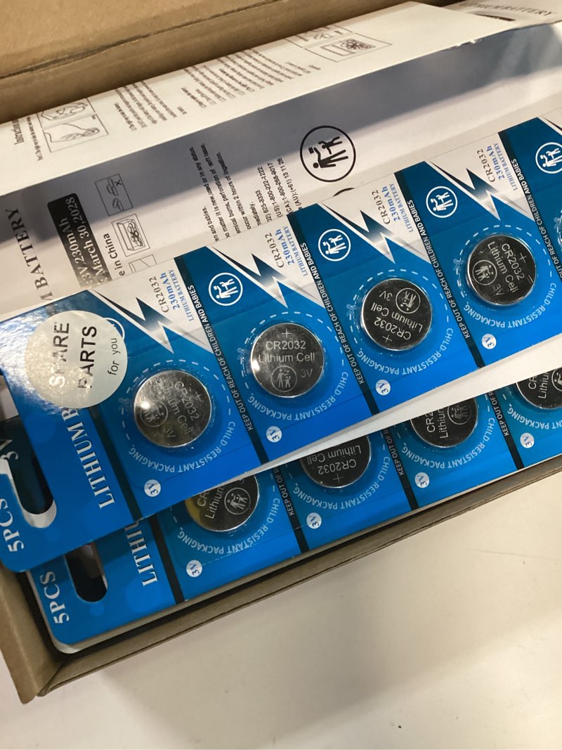 Condition photo showing Good Condition for cr2032 lithium battery 3 volt coin button cell 200 pack 5 count (pack of 40)