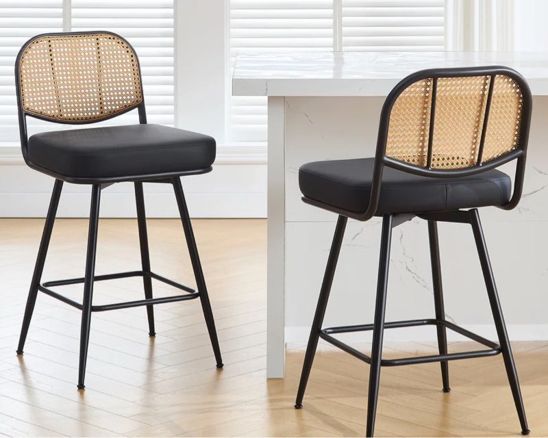 26"/29" Counter Height Swivel Bar Stools Set of  3 pcs 
