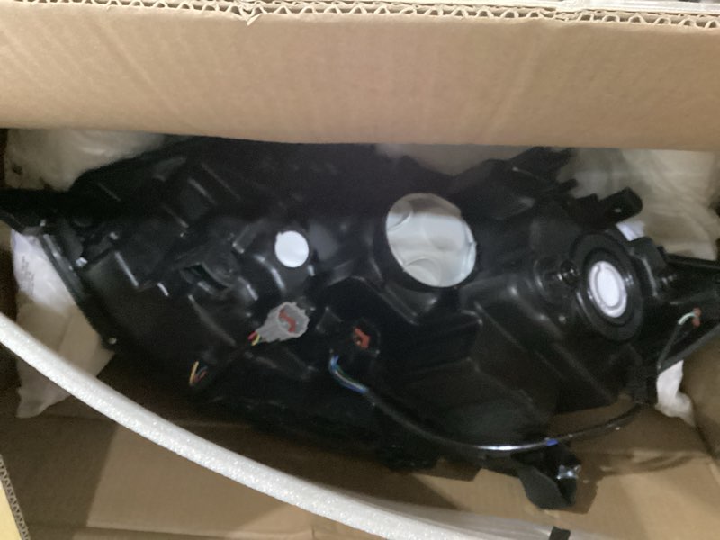 Condition photo showing New/Like New for munirater lh & rh headlight halogen left and right side headlamp assembly replacement for rogue 2017 2018 2019