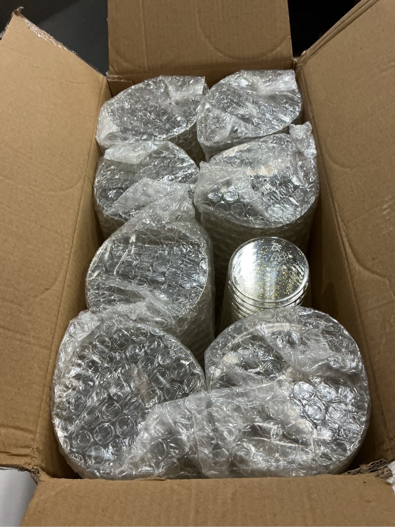Condition photo showing Good Condition for jolly chef 14 oz 200 pack gold plastic cups, gold glitter heavy-duty disposable cups party cups tumblers, ideal for thanksgiving wedding & party glitter-14oz-200