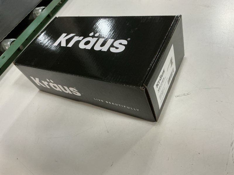 Condition photo showing New/Like New for kraus kitchen soap and lotion dispenser in spot free stainless steel, ksd-31sfs