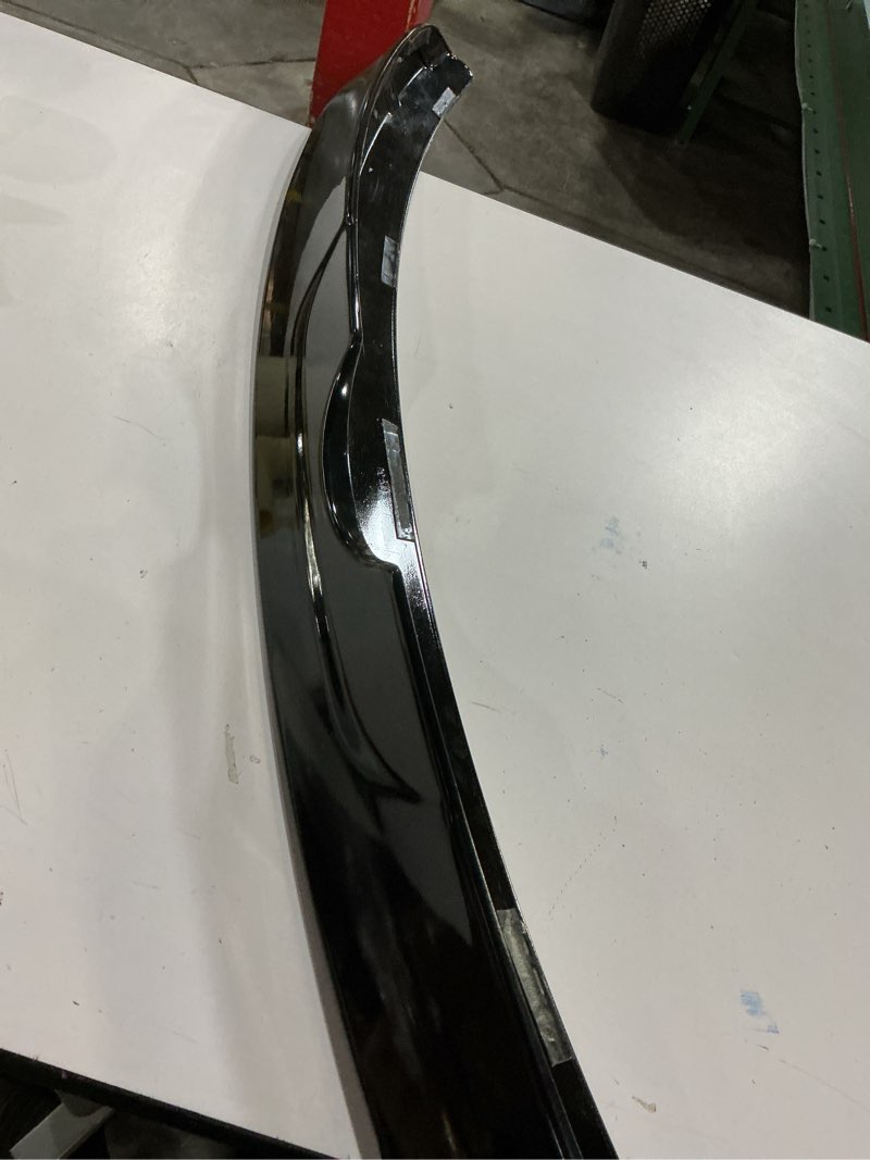 Condition photo showing As Is for scitoo abs spoiler wing fits for 2015-2017 for toyota camry 1pc glossy black rear trunk spoiler wing