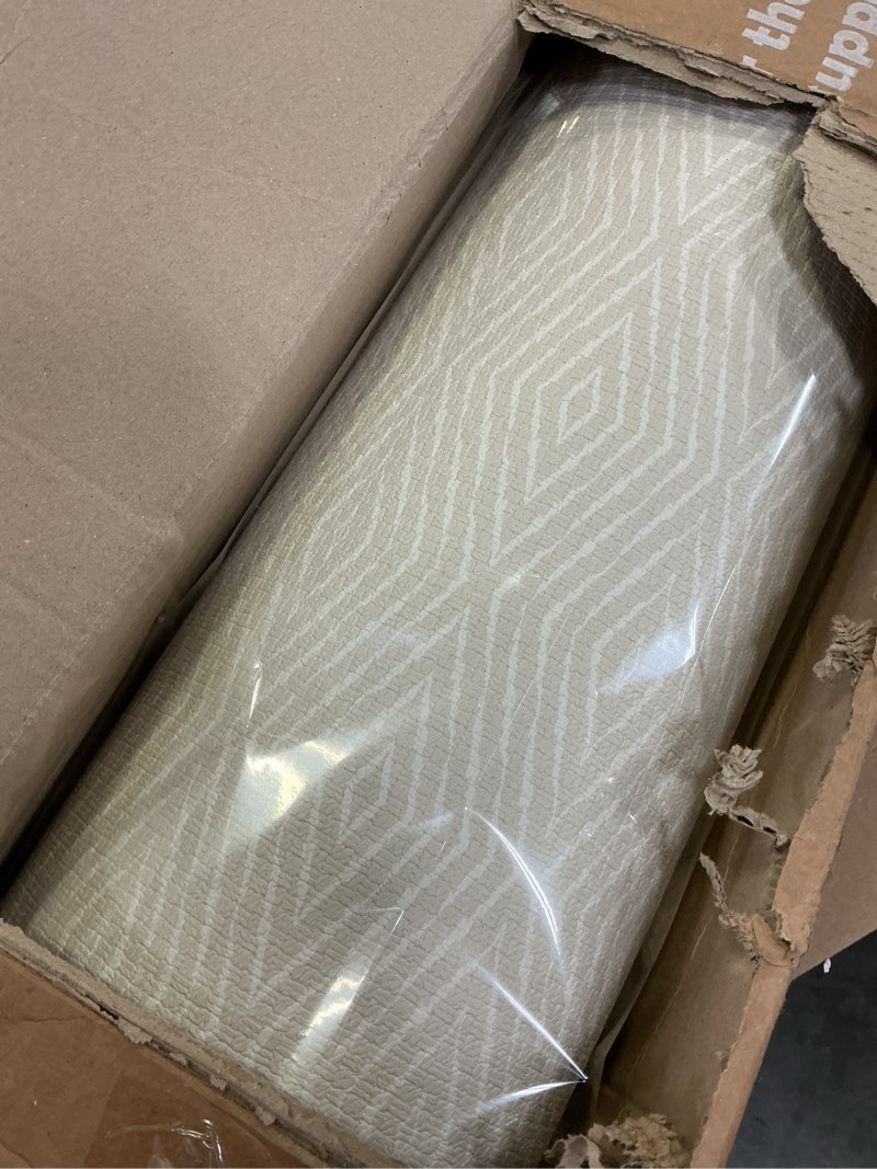 Condition photo showing Good Condition for Baby Care Play Mat (Large, Hygge - Aztec & Arbor) 82'' x 55'' Original One-Piece Reversible Rollable Waterproof Baby Mat for Floor, Play Mat for Babies 6-12 Months, Infants, Toddlers, and Kids Hygge - Aztec & Arbor Large