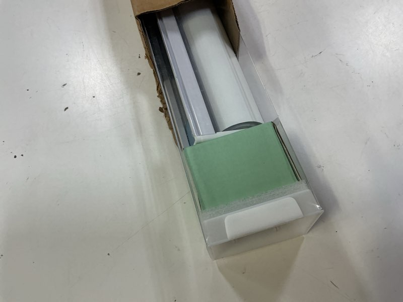 Condition photo showing Good Condition for blackout roller shades blinds cordless for windows pull down room darkening door blinds with thermal insulated easy to install for living room,bedroom,home,office bathroom white 25" w x 72" h 25"w x 72"h white