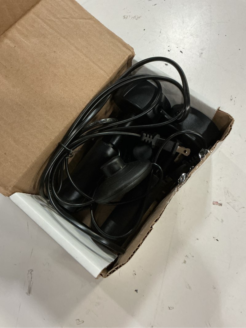 Condition photo showing Good Condition for qwork indoor spotlight led uplights, 2 pack 3w warm white 3000k floor spotlight, 120v accent lighting led uplight for plants artwork